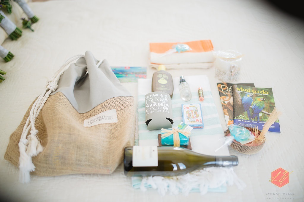 Welcome Bags For a Destination Wedding