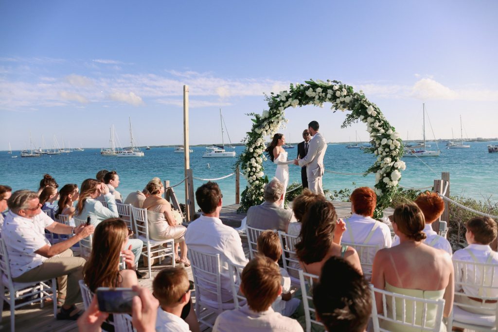 Luxury wedding in the Bahamas