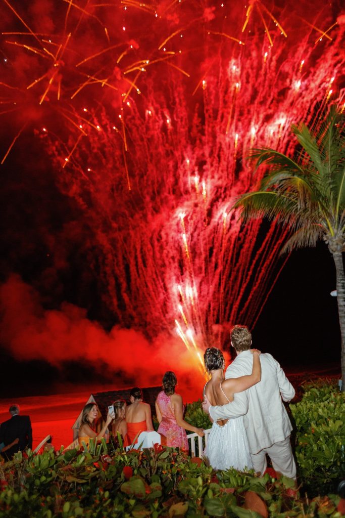 Multi-Day Wedding Fireworks