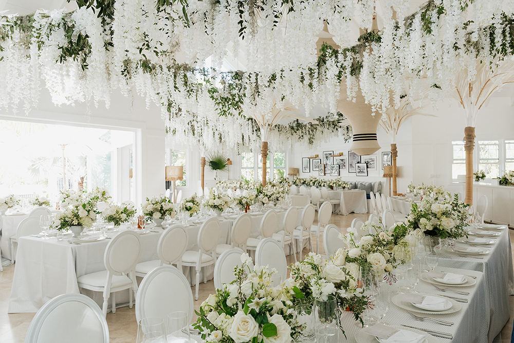 The Fig Tree Restaurant at The Potlatch Club, Eleuthera, Bahamas wedding reception