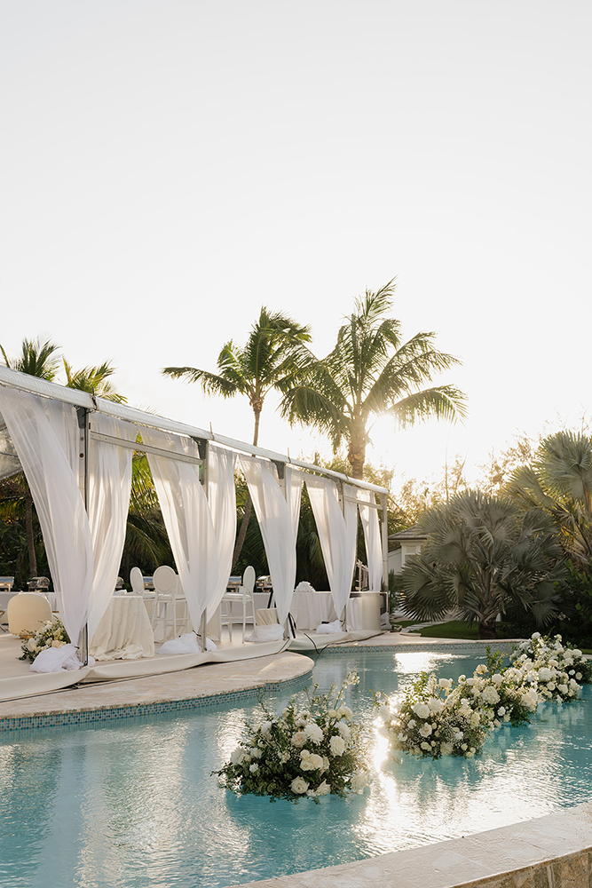 The Potlatch Club outdoor venue in Eleuthera, Bahamas