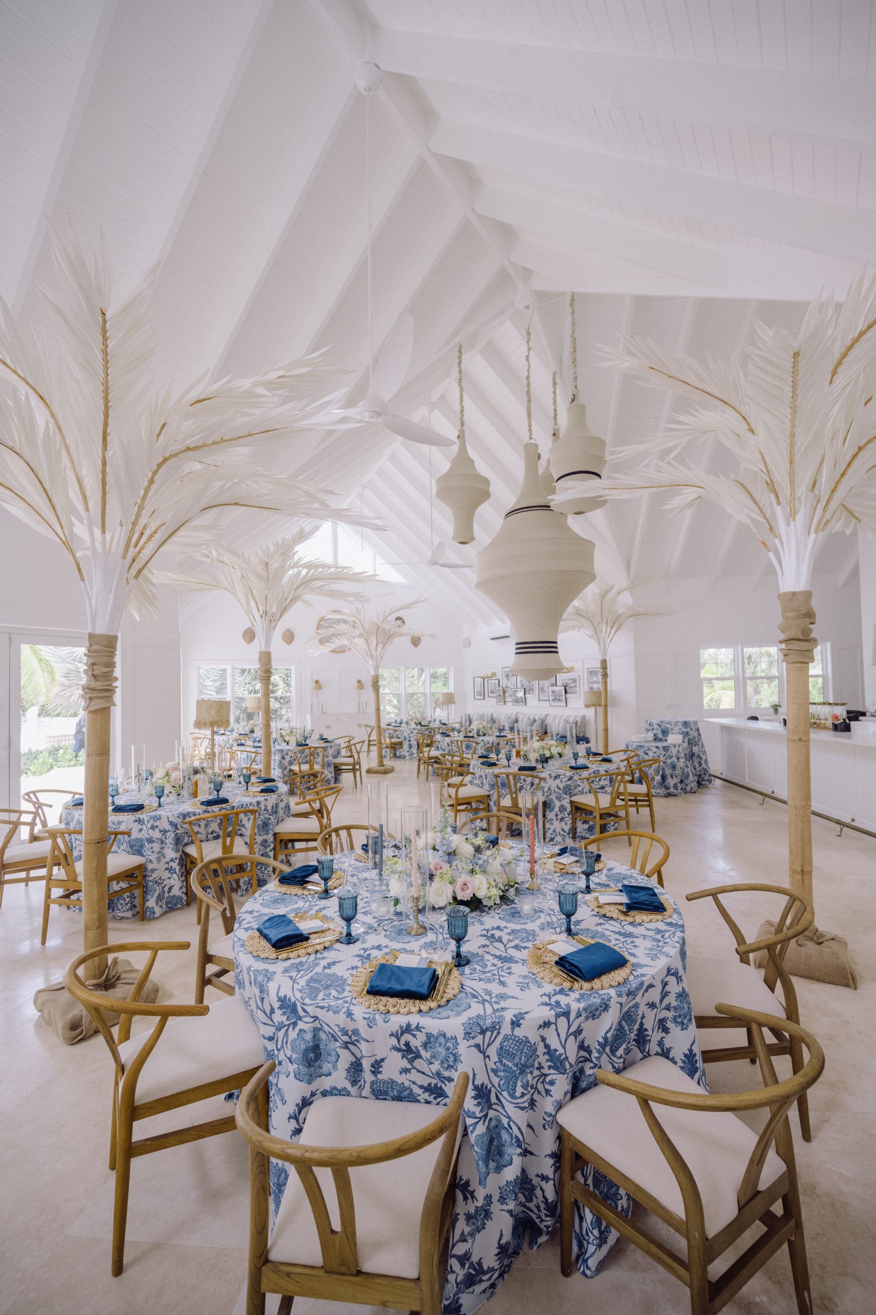 The Fig Tree Restaurant at The Potlatch Club wedding reception in Eleuthera, Bahamas