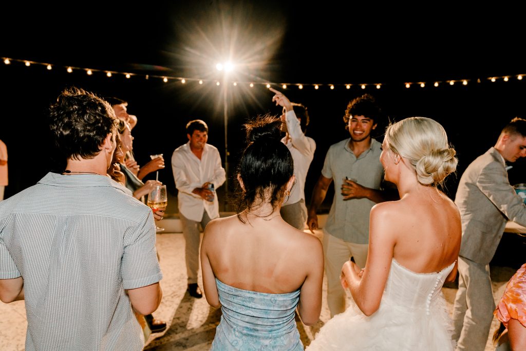 Grand Isle Resort wedding reception in Exuma, Bahamas